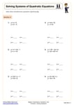 Solving Systems of Equations Graphically Worksheet | Algebra I PDF ...