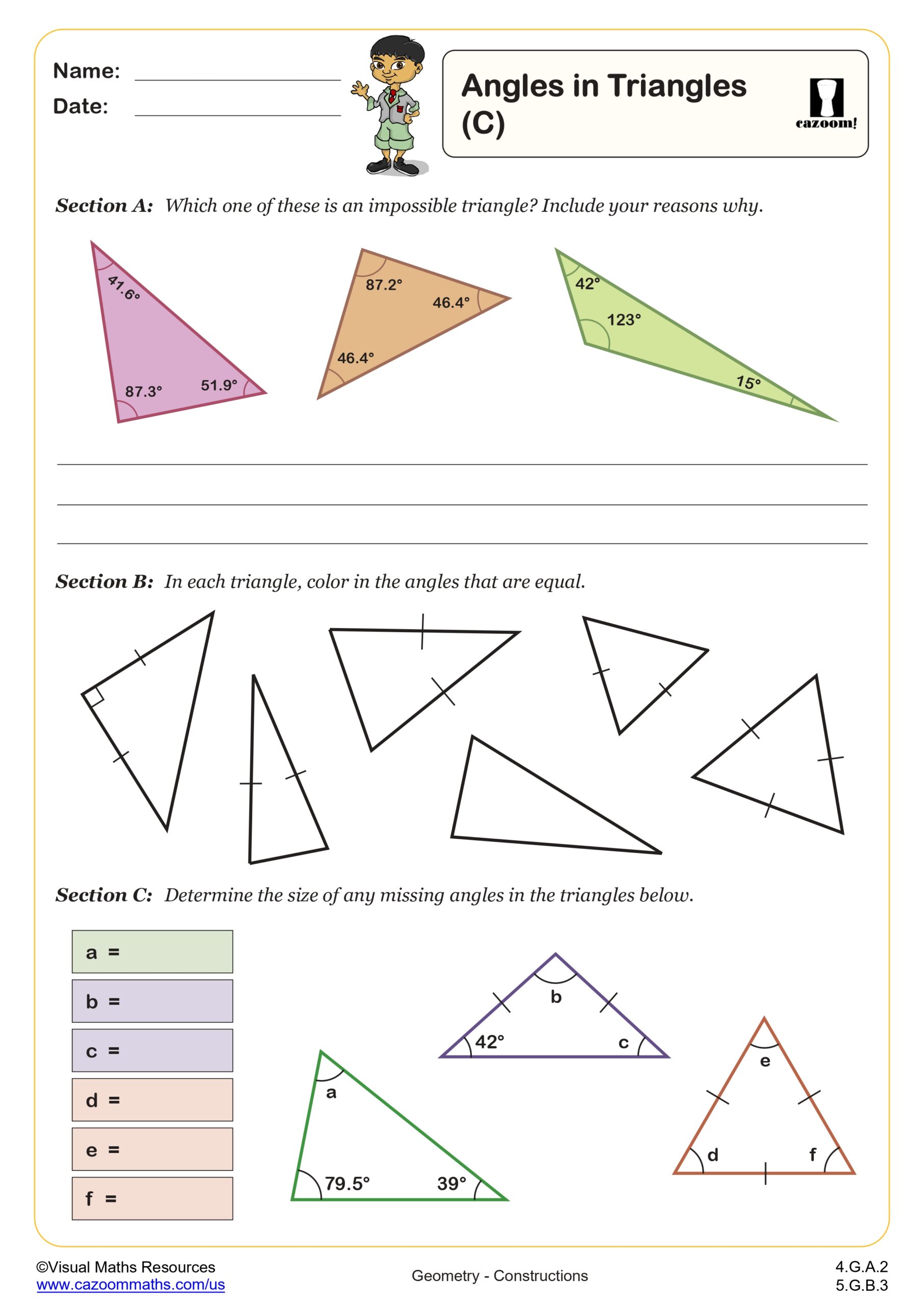 Types of Triangles | FREE Teaching Resources