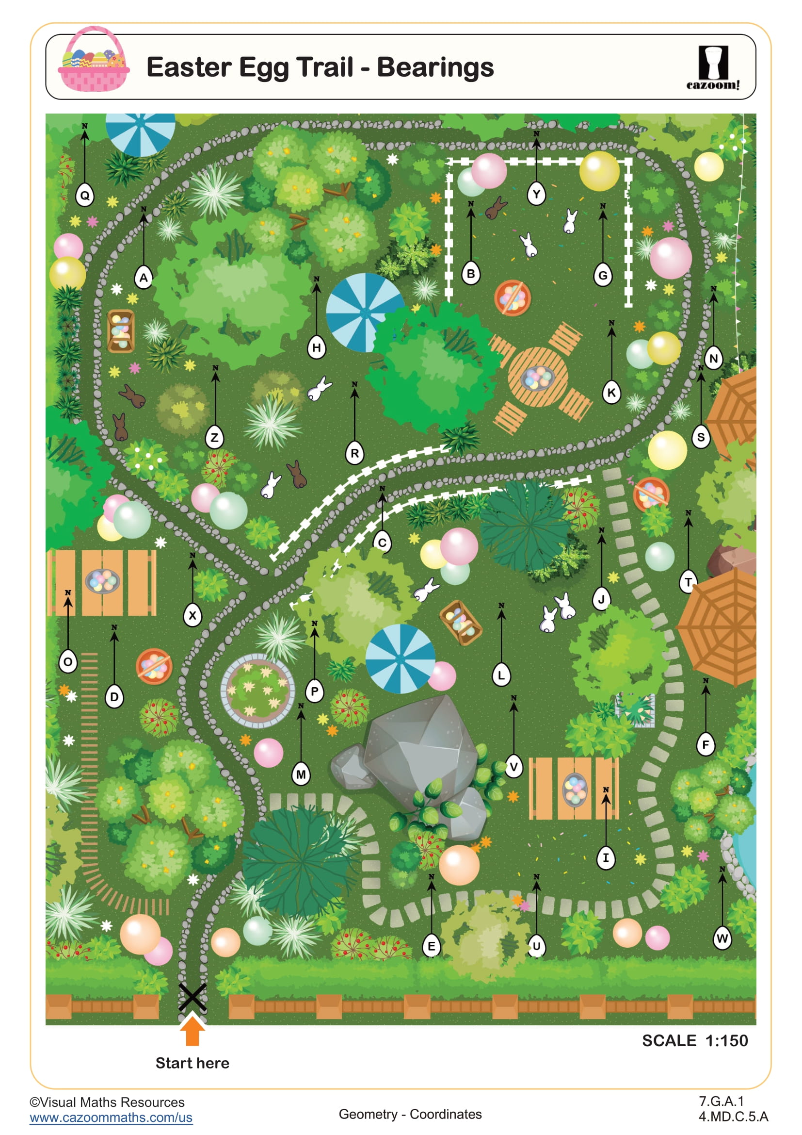 Preview of Easter Egg Trail - Bearings
