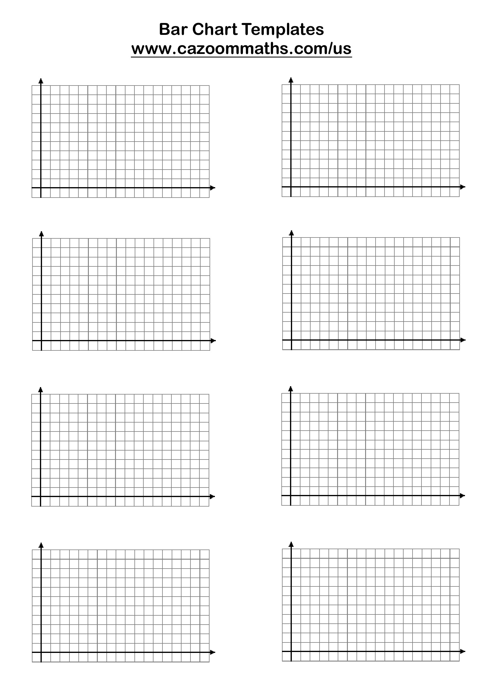 Preview of Bar Chart Templates