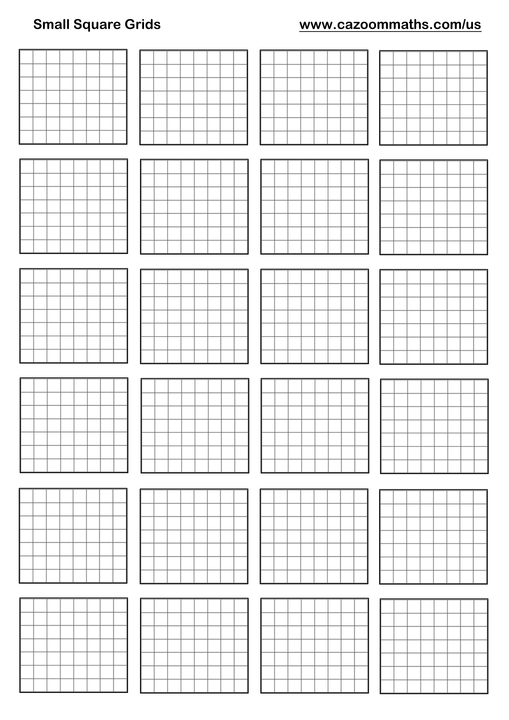 Preview of Small Square Grids