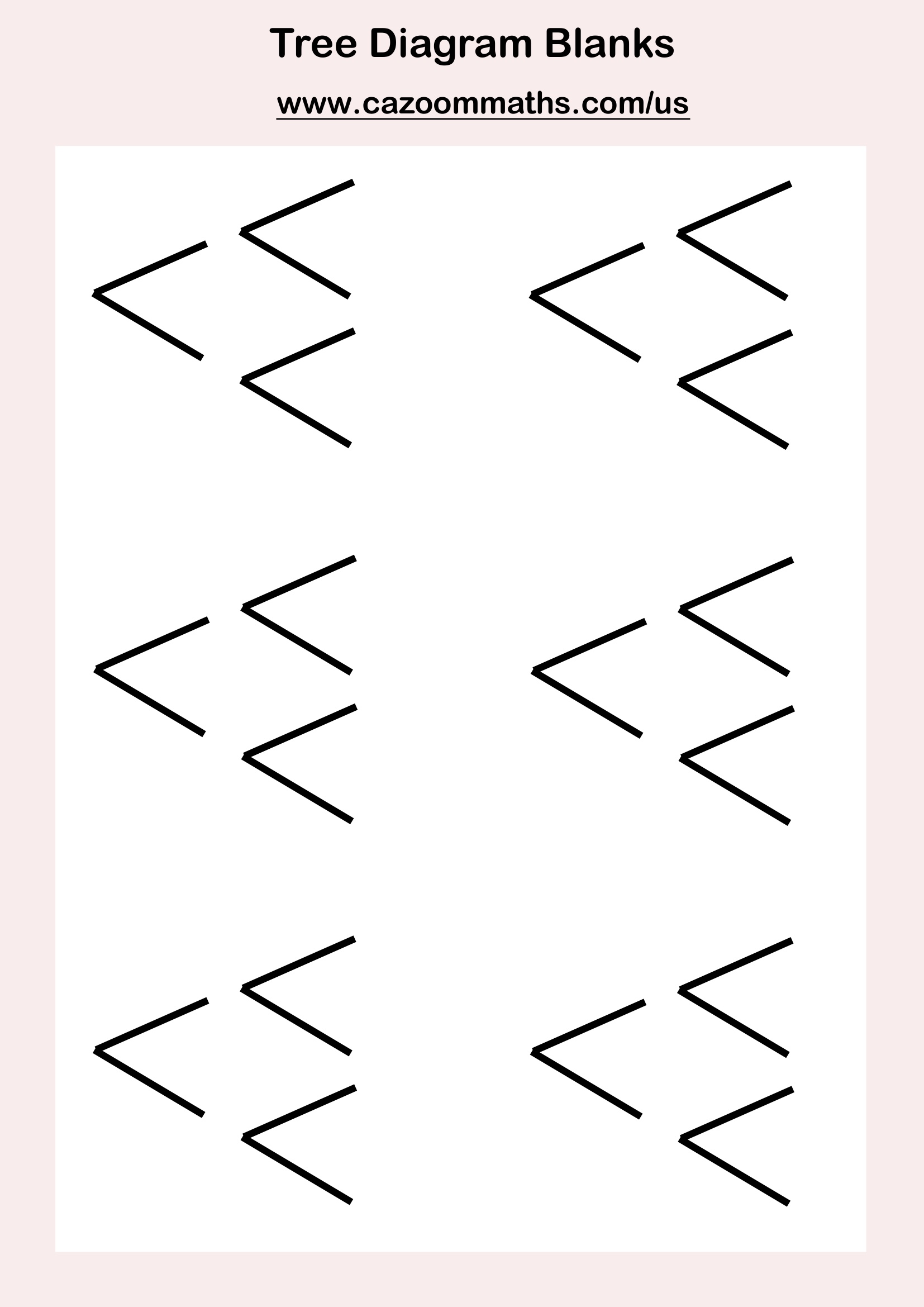 Cazoom20Math20Teaching20Resources20Tree20Diagram20Blanks