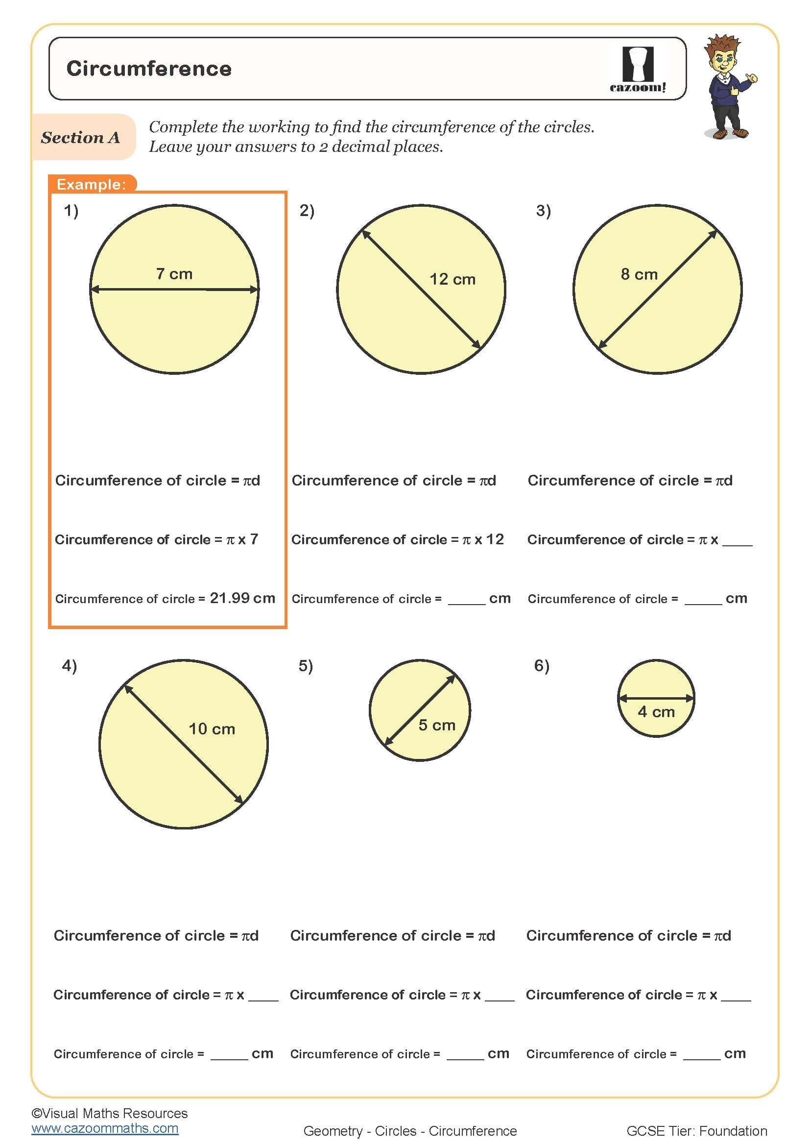Preview of Circumference