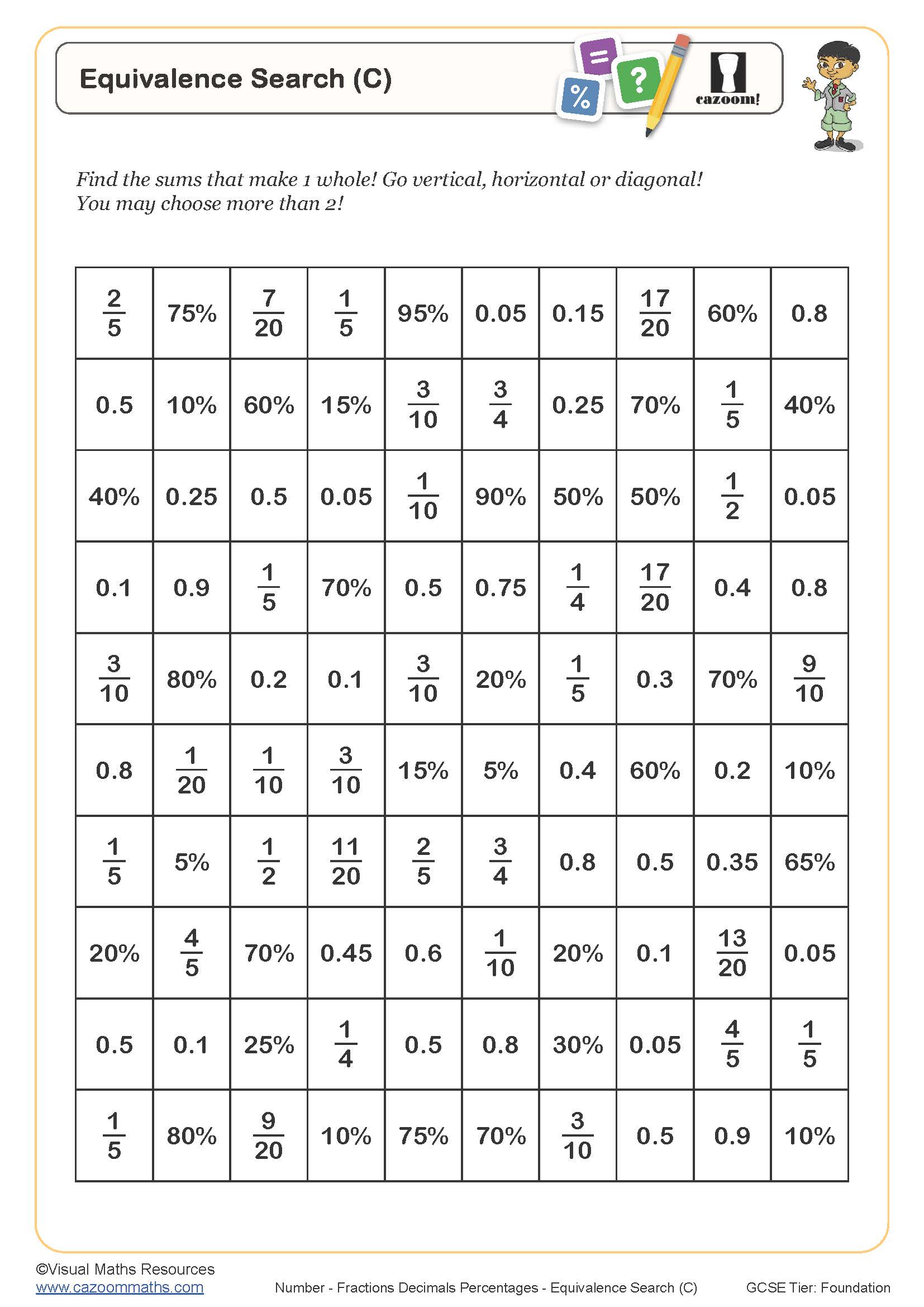 Preview of Equivalence Search (C)