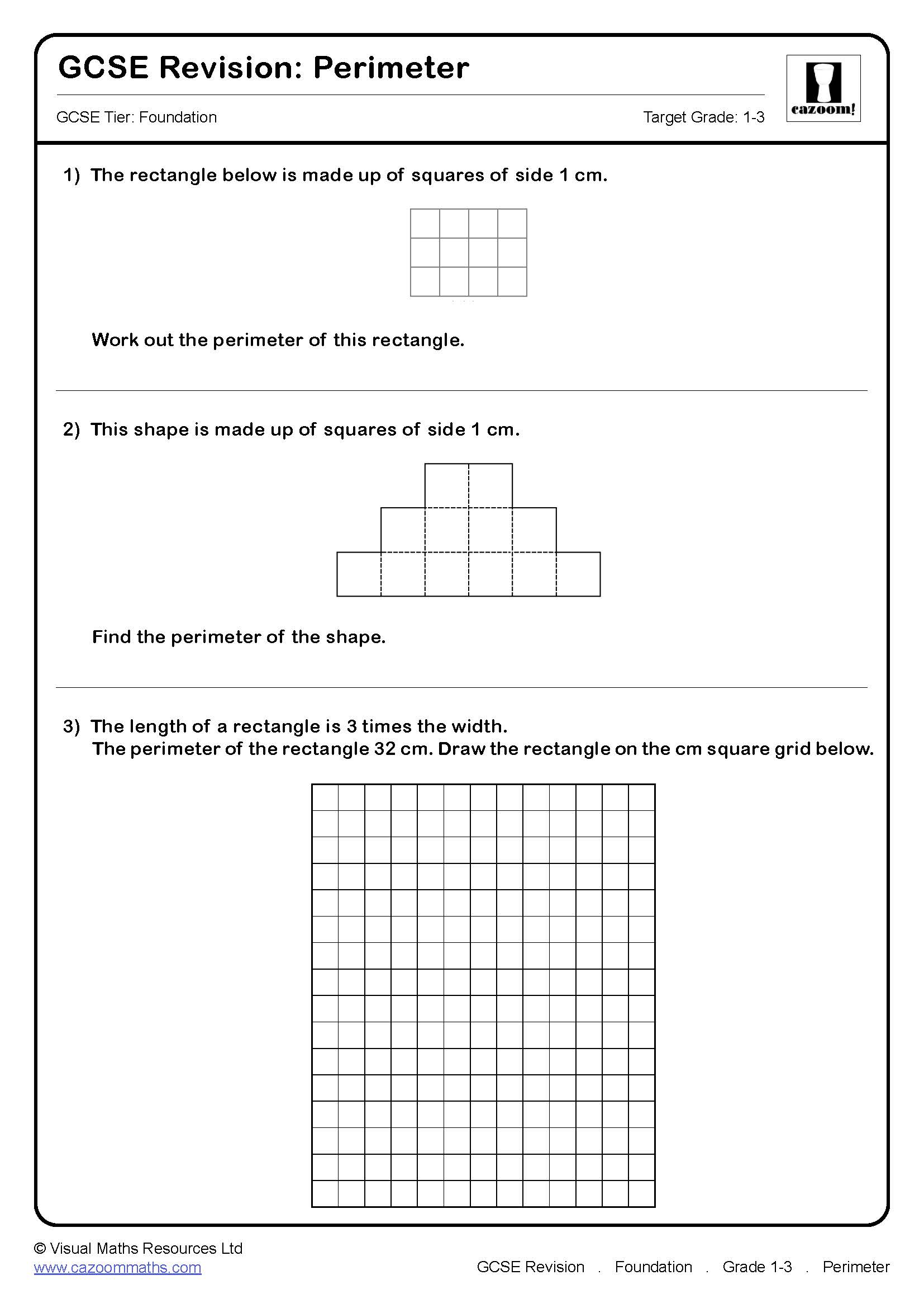 Perimeter GCSE Maths Revision