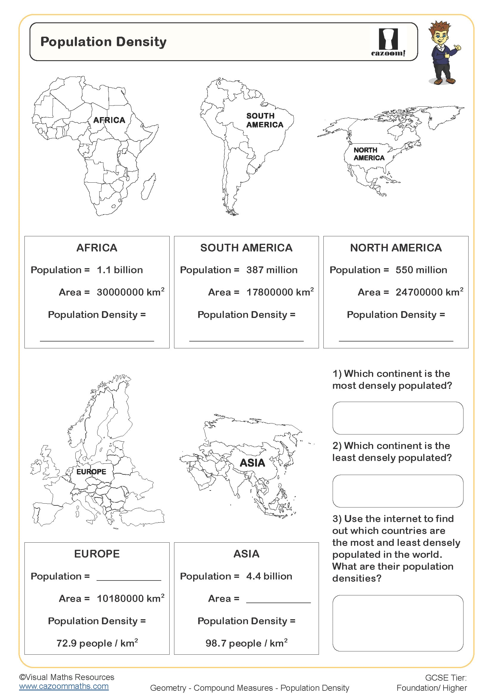 Preview of Population Density