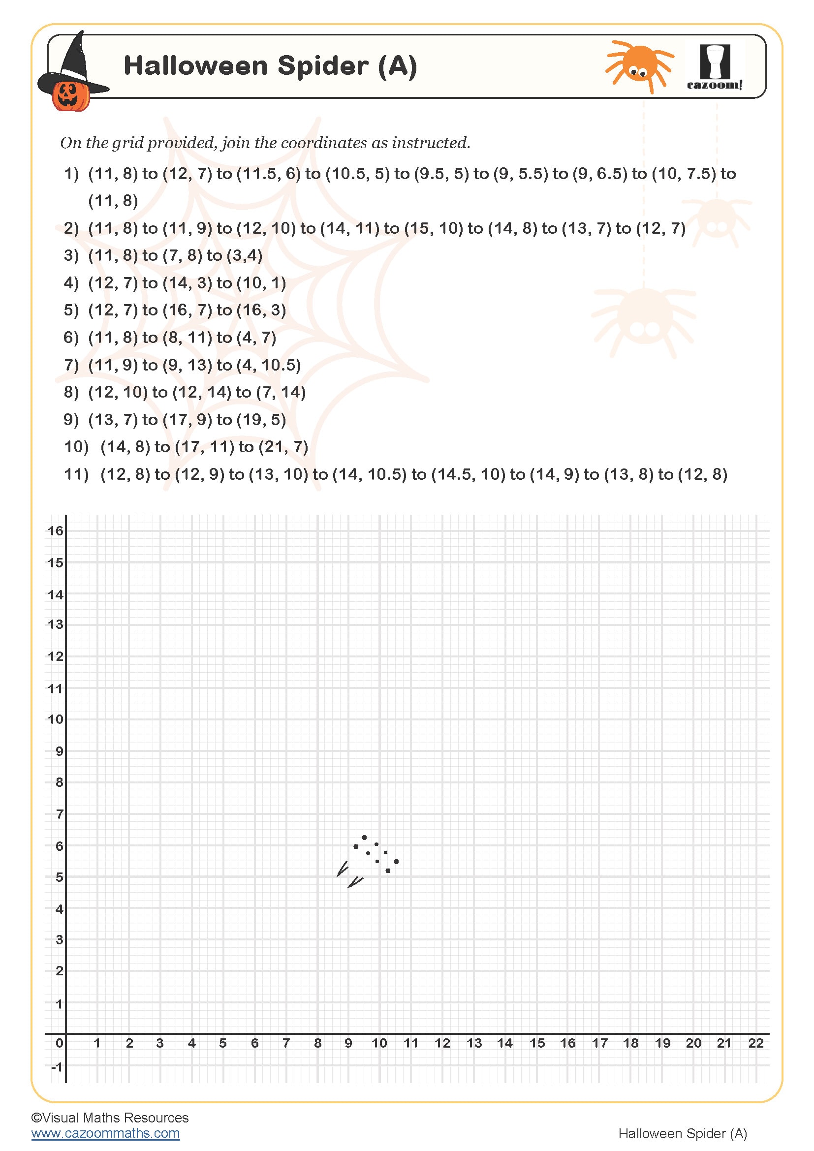 Preview of Halloween Spider (A)