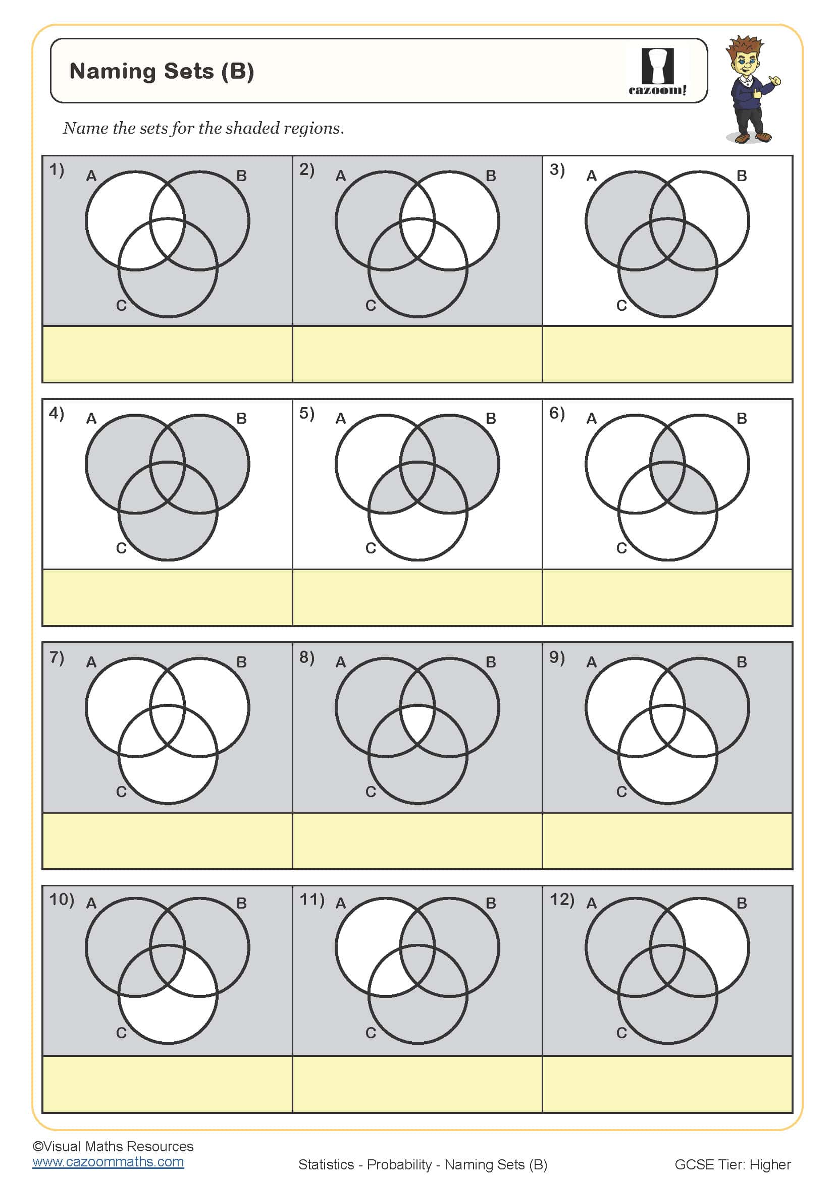 Preview of Naming Sets (B)