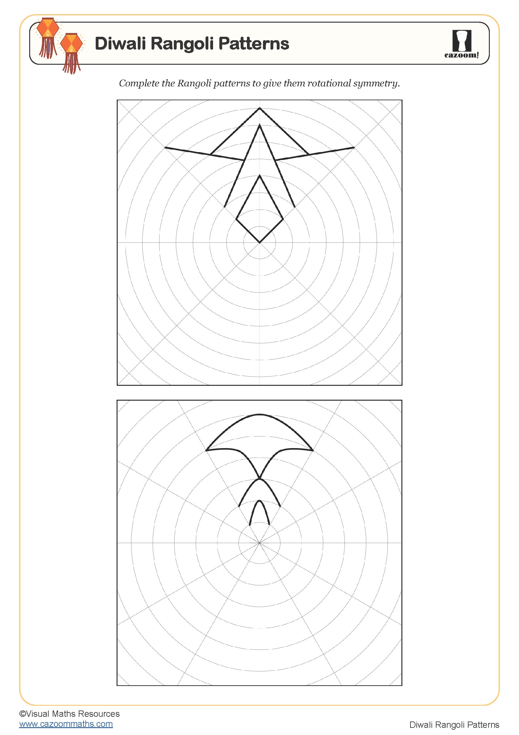 Preview of Diwali Rangoli Patterns