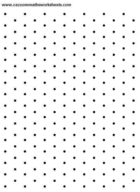Cazoom Maths Teaching Resources Isometric Paper