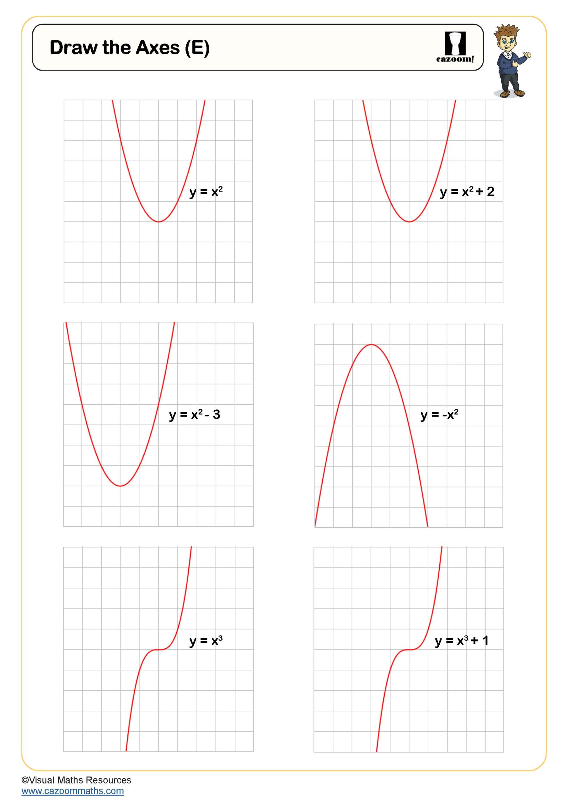 Preview of Draw the Axes (E)