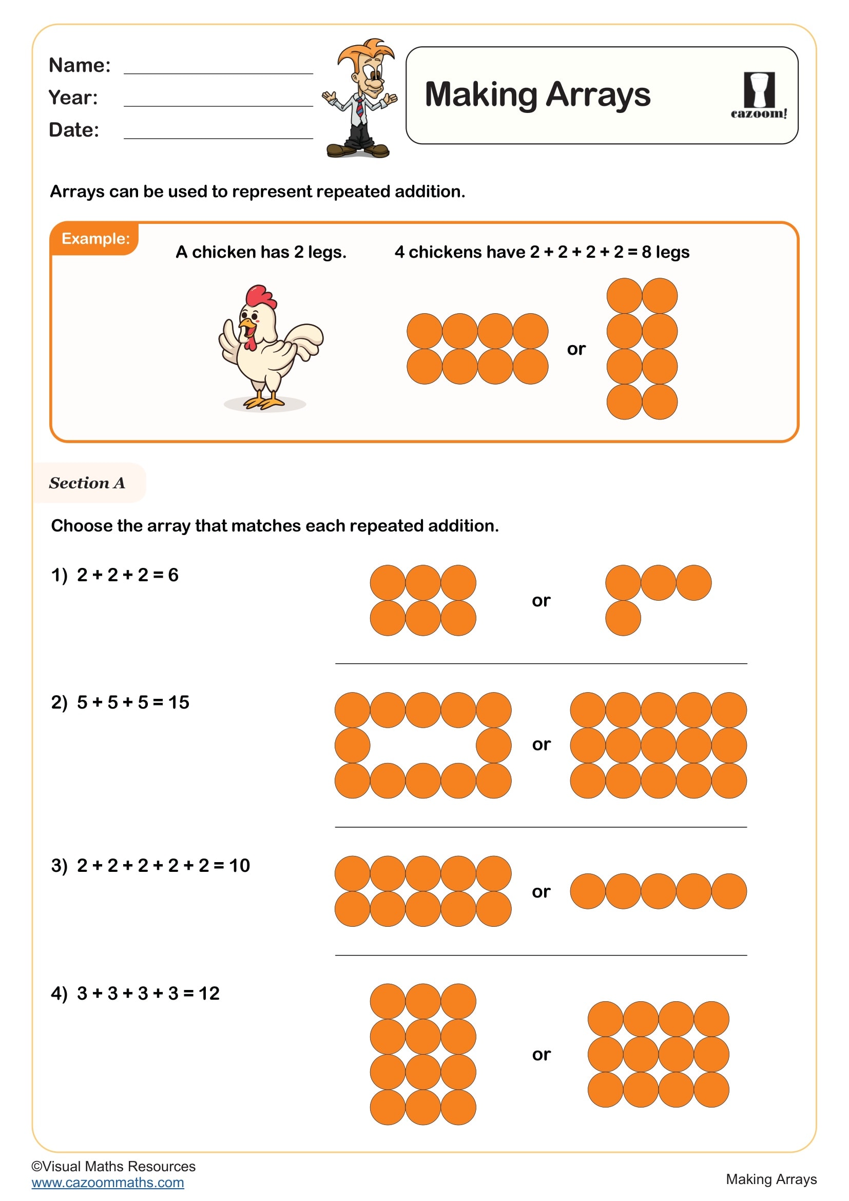 Preview of Making Arrays
