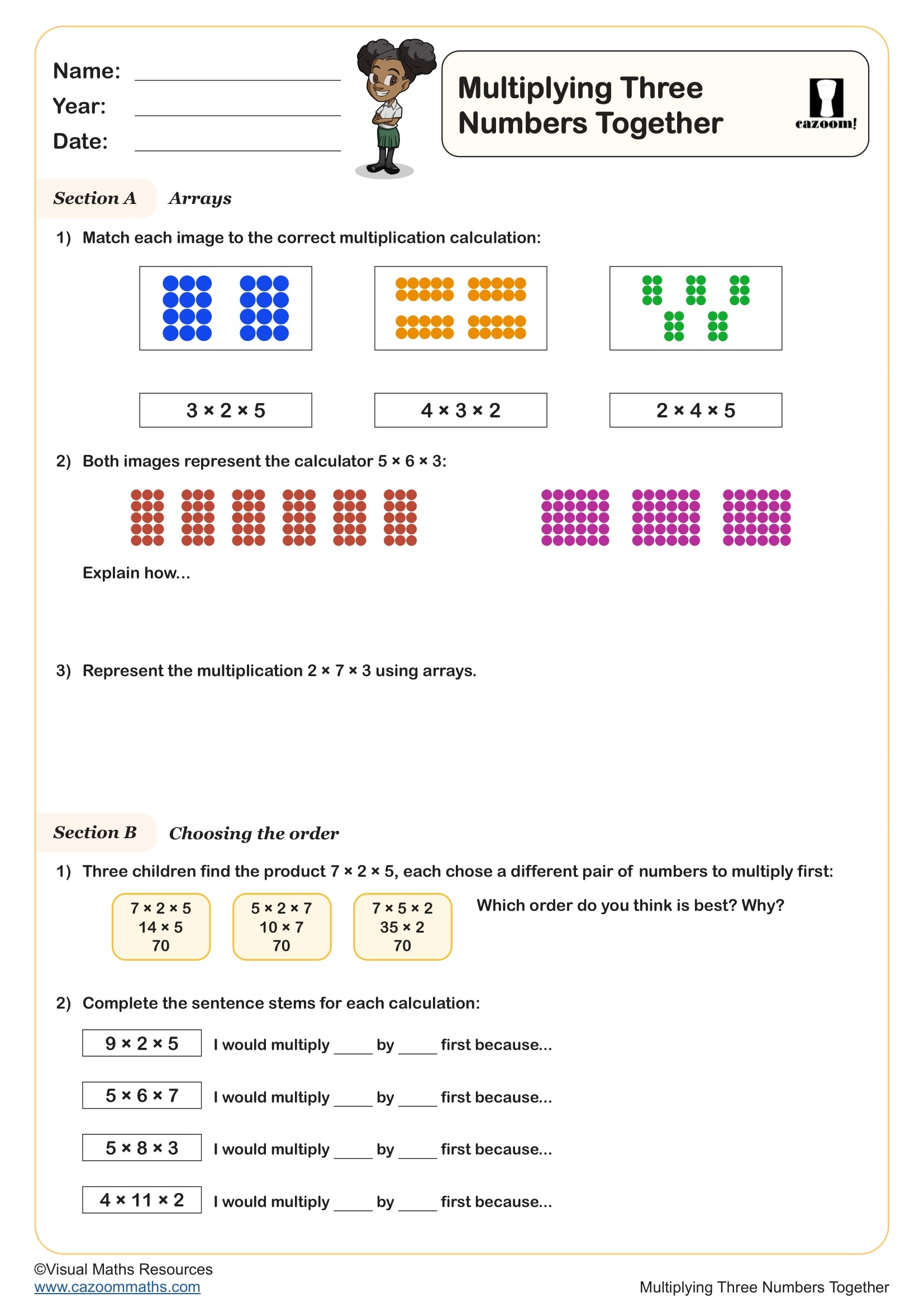 Preview of Multiplying Three Numbers Together
