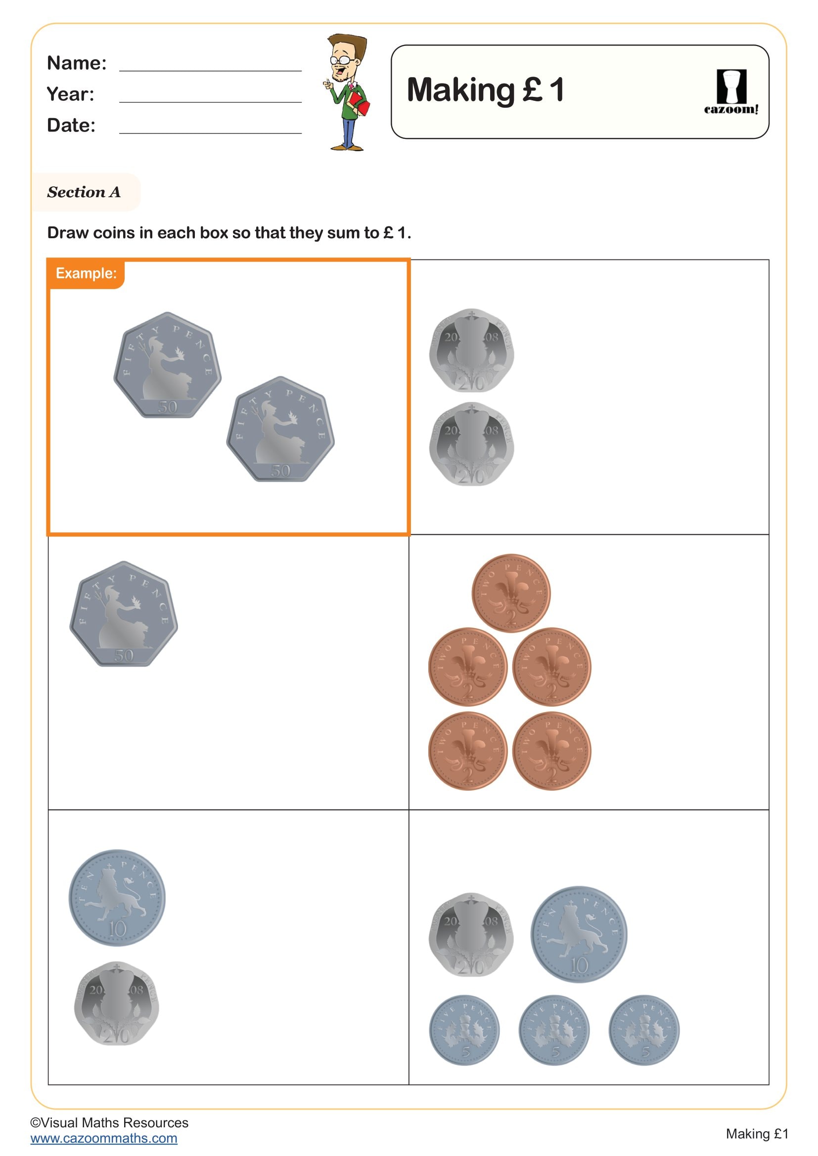 Preview of Making £1