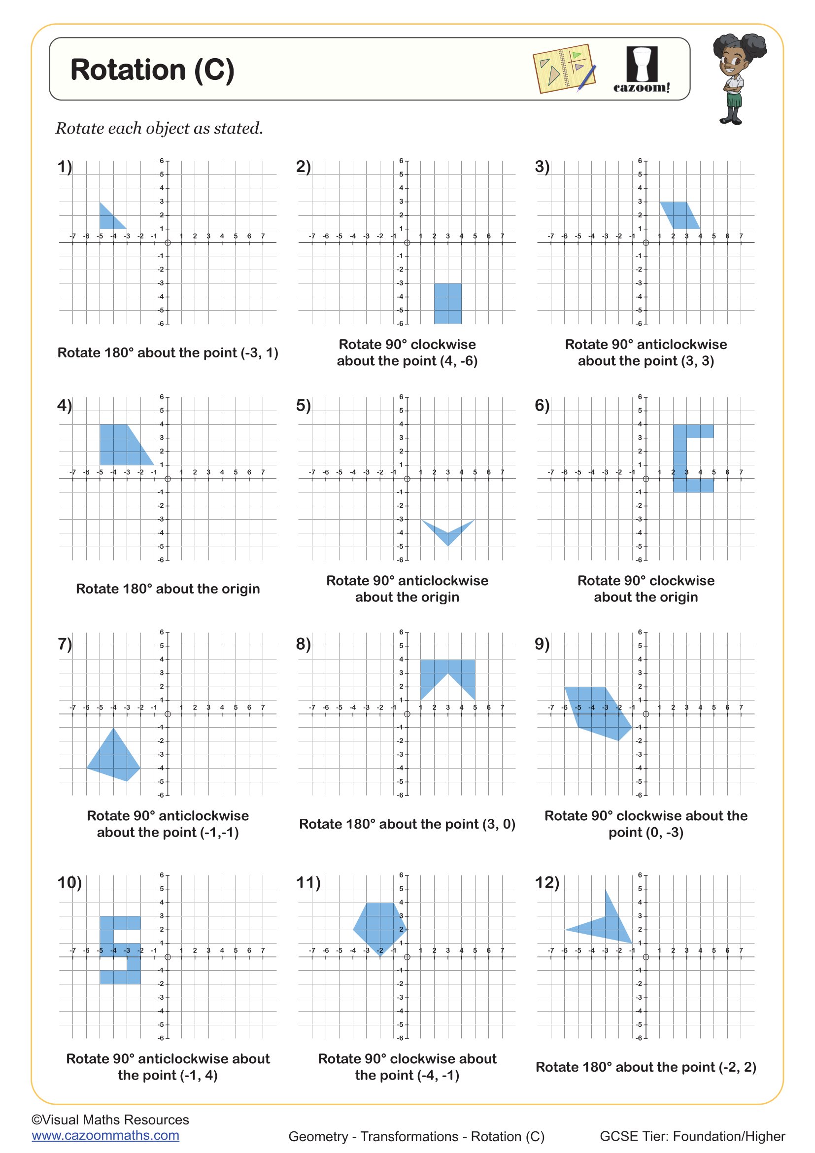 Preview of Rotation (C)