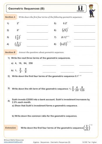 quadratic sequences worksheet ks3 quadratic sequences worksheet ks3